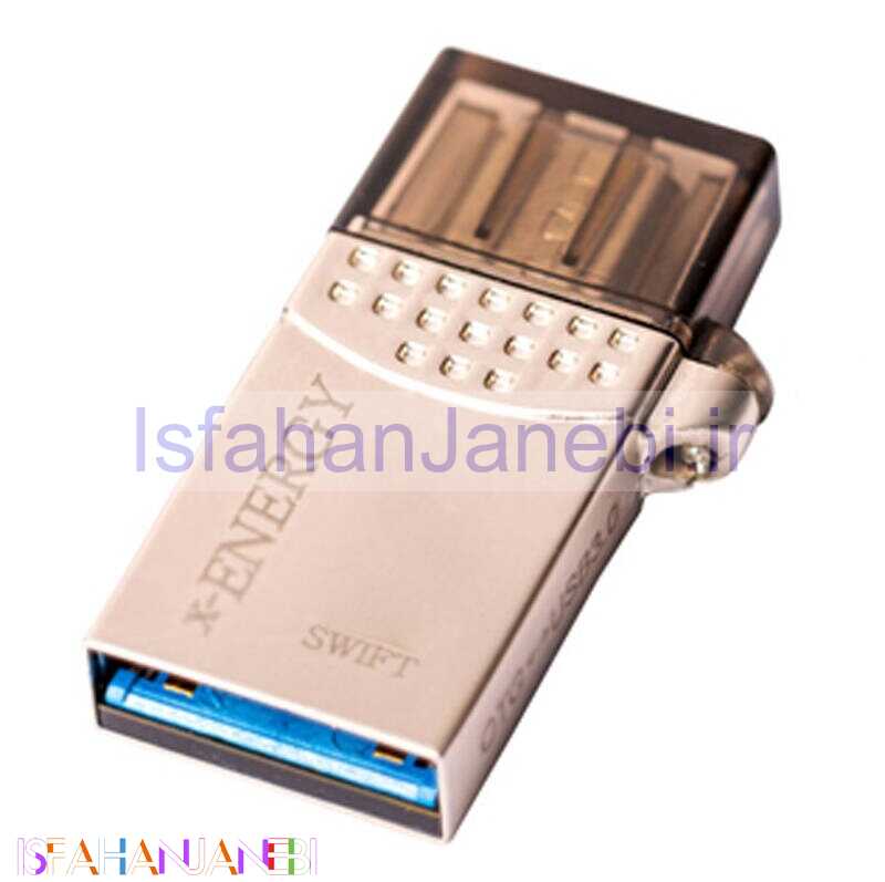 اصفهان جانبی-فلش 128 گیگ ایکس-انرژی X-Energy Swift OTG USB3.0