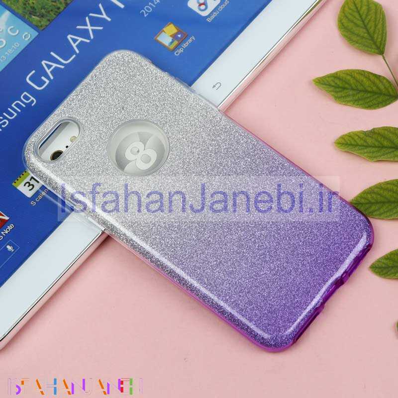 اصفهان جانبی-قاب اکلیلی iPhone 7/8 سفید بنفش