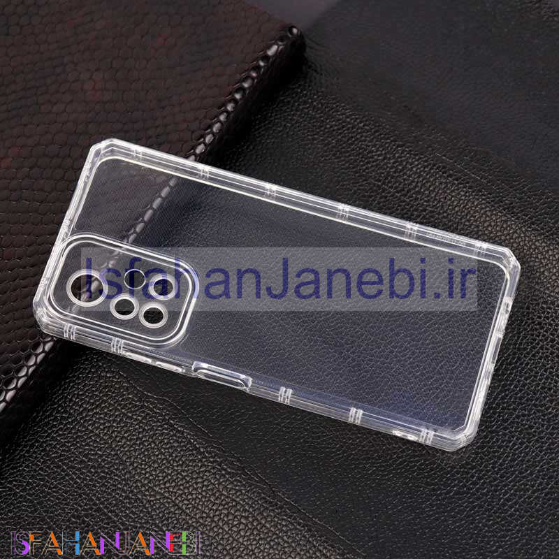 اصفهان جانبی-قاب ژله ای ضربه گیر بی رنگ محافظ لنزدار Xiaomi Redmi Note 11 5G (China)