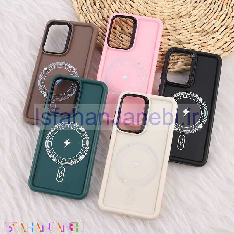 اصفهان جانبی-قاب سولید Coinall سامسونگ Galaxy A56 طرح مگ سیف هولوگرامی