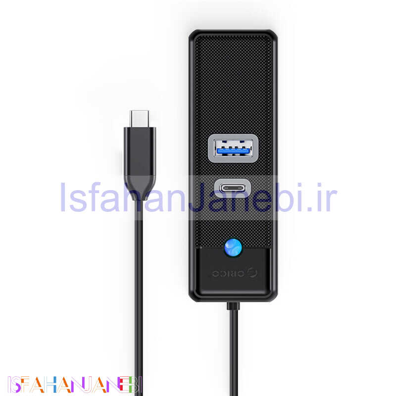 اصفهان جانبی-هاب 3 پورت Type-C اوریکو PWCUR-U3