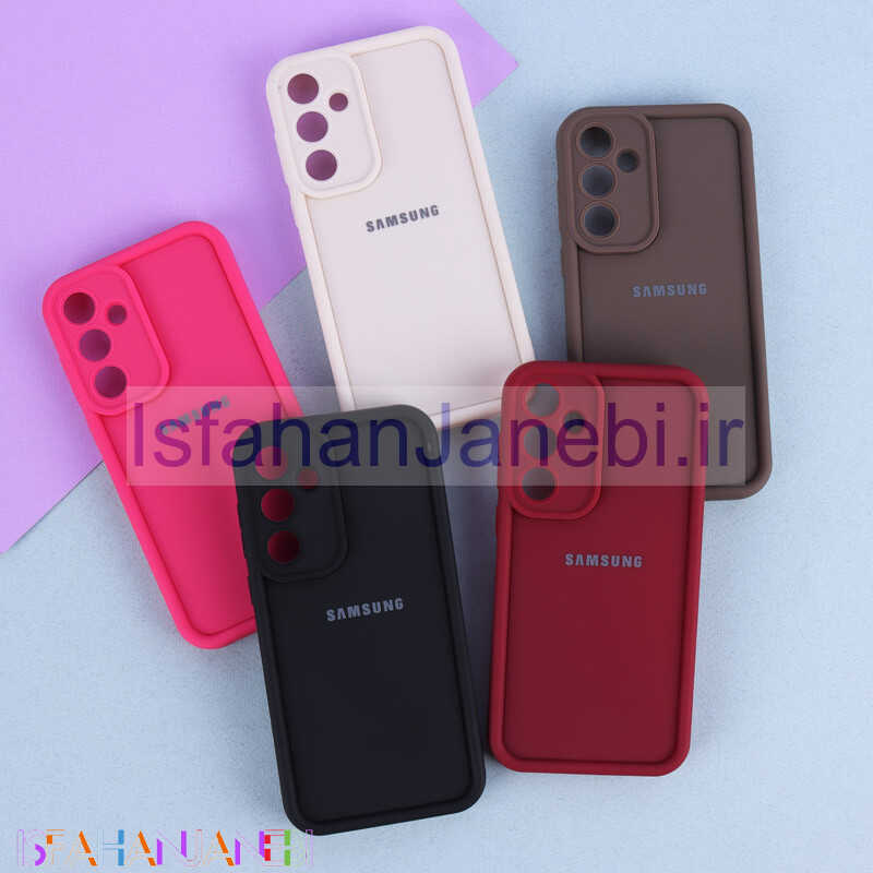 اصفهان جانبی-قاب سولید سامسونگ Galaxy A55 محافظ لنزدار