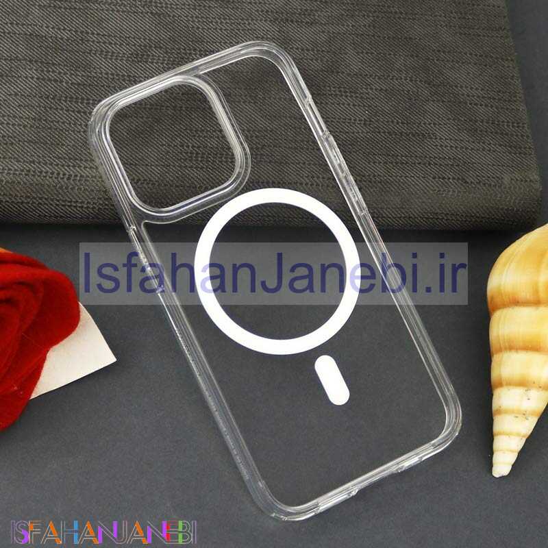 اصفهان جانبی-قاب شفاف SPIGEN مگ سیف iPhone 13 Pro