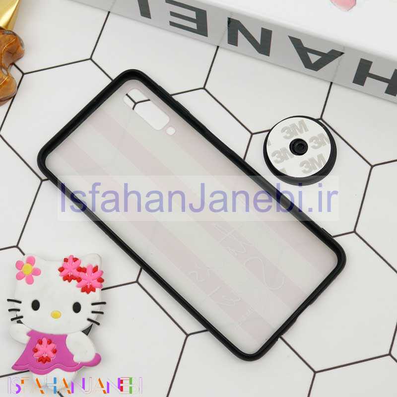 اصفهان جانبی-قاب فانتزی برجسته + پاپ سوکت طرح ویکتوریا سکرت سامسونگ A7 2018 سری D