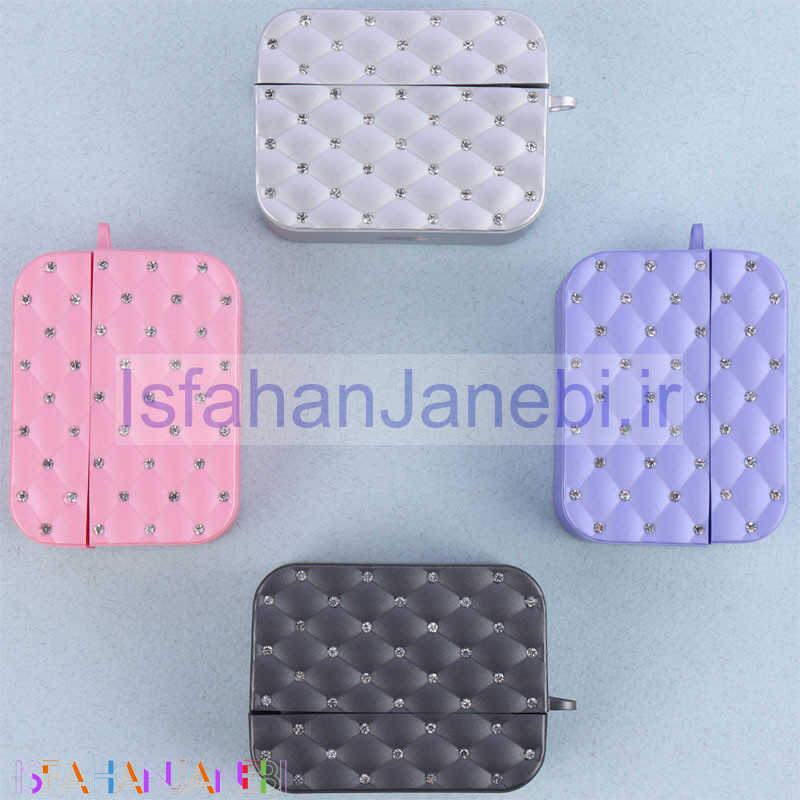 اصفهان جانبی-محافظ AirPods Pro پافری نگین دار