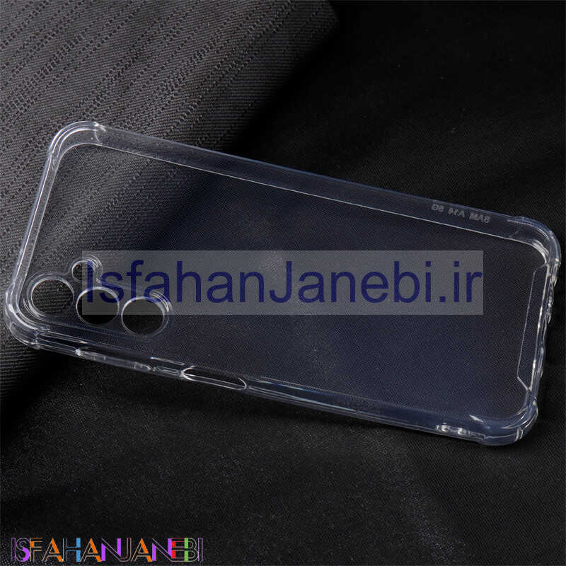 اصفهان جانبی-قاب ژله ای ضربه گیر بی رنگ محافظ لنزدار Samsung Galaxy A14 4G / A14 5G