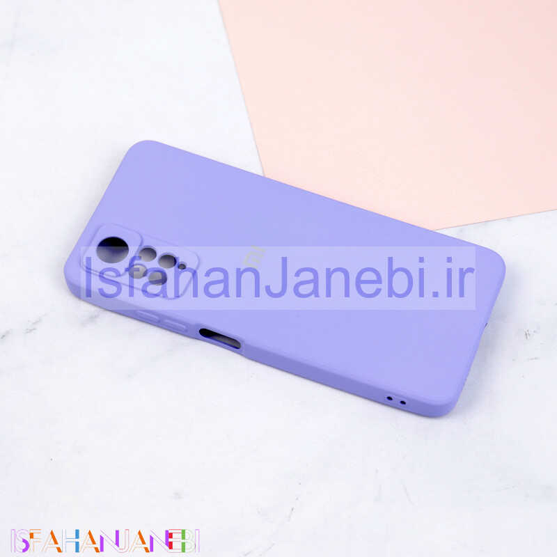 اصفهان جانبی-قاب سیلیکونی معمولی محافظ لنزدار Xiaomi Redmi Note 11 Pro 4G