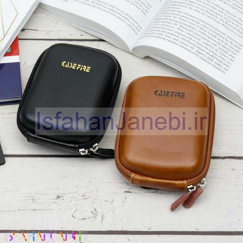 اصفهان جانبی-کیف محافظ دار چرمی کوچک