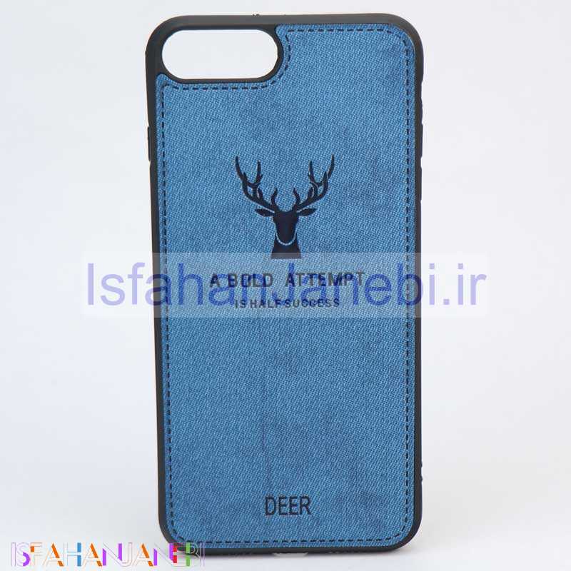 اصفهان جانبی-قاب چرمی طرح گوزن iPhone 7/8 Plus