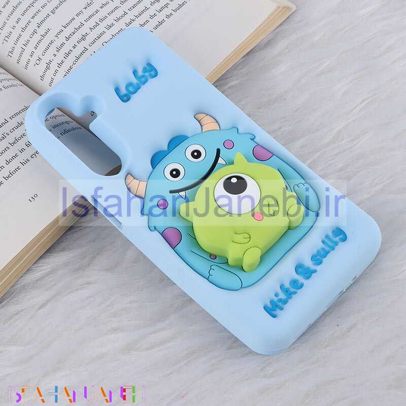اصفهان جانبی-قاب عروسکی سامسونگ Galaxy A16 4G / A16 5G پاپ سوکت دار طرح Mike & Sully