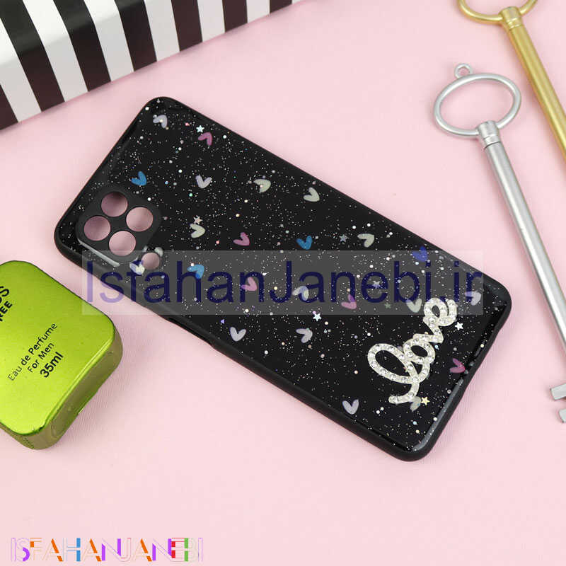 اصفهان جانبی-قاب PC ماربل طرح Love سامسونگ A22