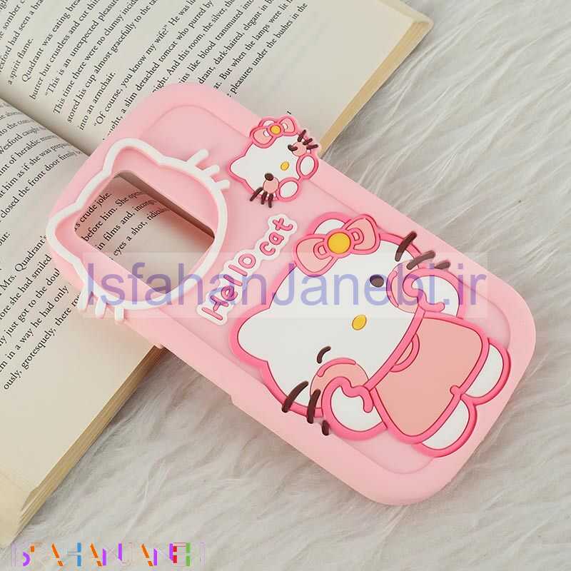 اصفهان جانبی-قاب سیلیکونی شیائومی Poco X5 Pro طرح Hello Cat Kitty