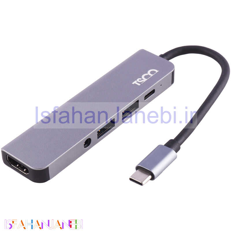 اصفهان جانبی-هاب 5 پورت Type-C تسکو THU 1160
