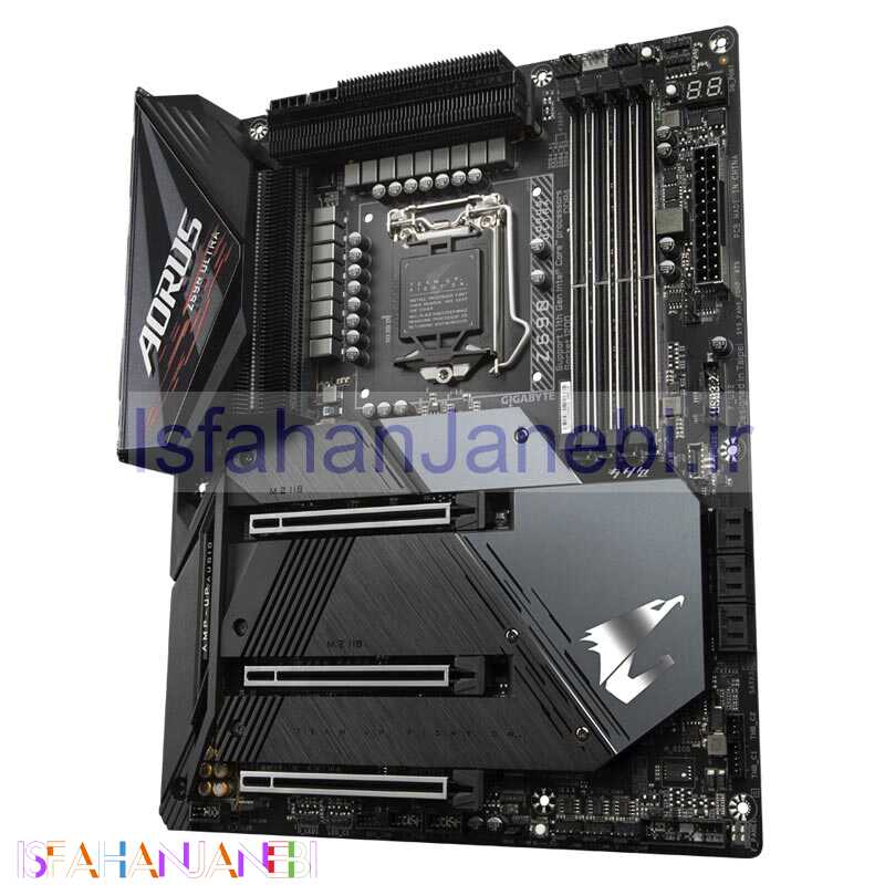 اصفهان جانبی-مادربرد گیگابایت Z590 AORUS ULTRA rev 1.0 DDR4