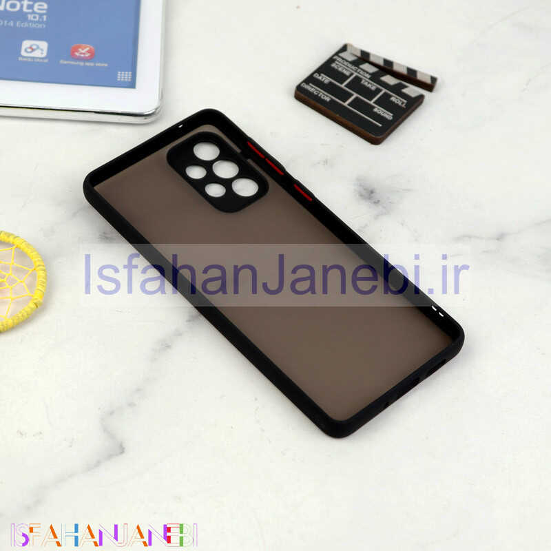 اصفهان جانبی-قاب PC مات محافظ لنز دار Samsung Galaxy A73