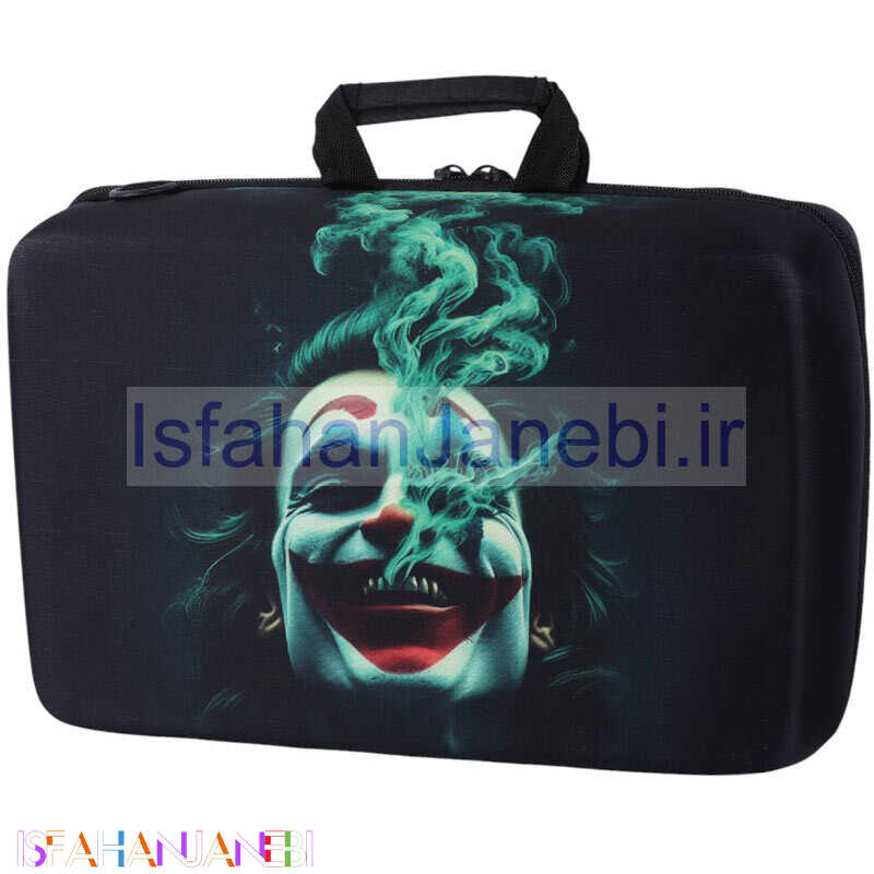 اصفهان جانبی-کیف کنسول بازی PS5 Slim طرح جوکر کد 12
