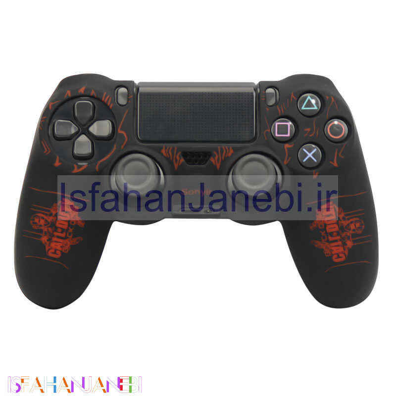 اصفهان جانبی-روکش دسته بازی PS4 طرح Call Of Duty مشکی قرمز