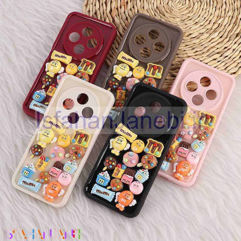 اصفهان جانبی-قاب سولید شیائومی Redmi 14C / Poco C75 عروسکی براق محافظ لنزدار