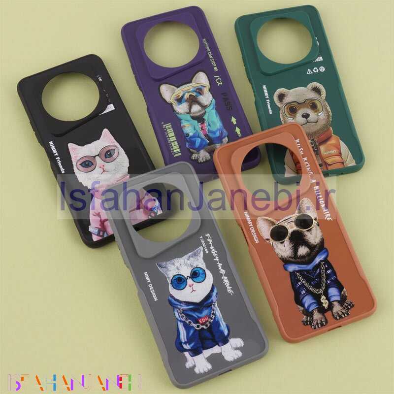 اصفهان جانبی-قاب سیلیکونی ژله ای طرح چاپی شیائومی Redmi A3 / A3X