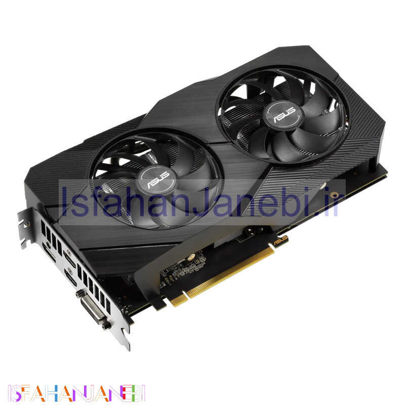 اصفهان جانبی-کارت گرافیک Asus Dual GeForce RTX2060 EVO OC 12G GDDR6 192Bit