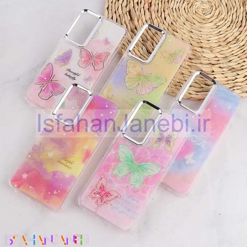 اصفهان جانبی-قاب رزینی سامسونگ Galaxy A16 4G / A16 5G طرح دار دور محافظ متال