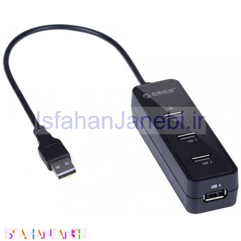 اصفهان جانبی-هاب 4 پورت USB2.0 اوریکو W5-U2