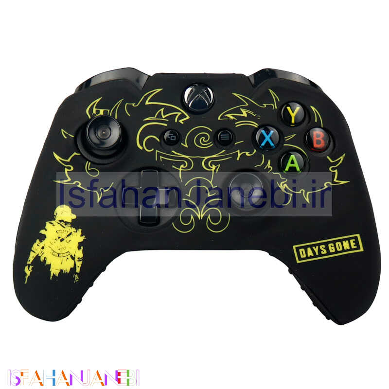 اصفهان جانبی-روکش دسته بازی Xbox One طرح Days Gone مشکی زرد