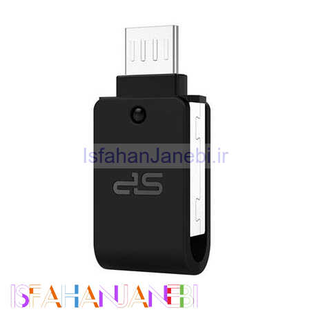 اصفهان جانبی-فلش 16 گیگ سیلیکون پاور Silicon Power X21 OTG