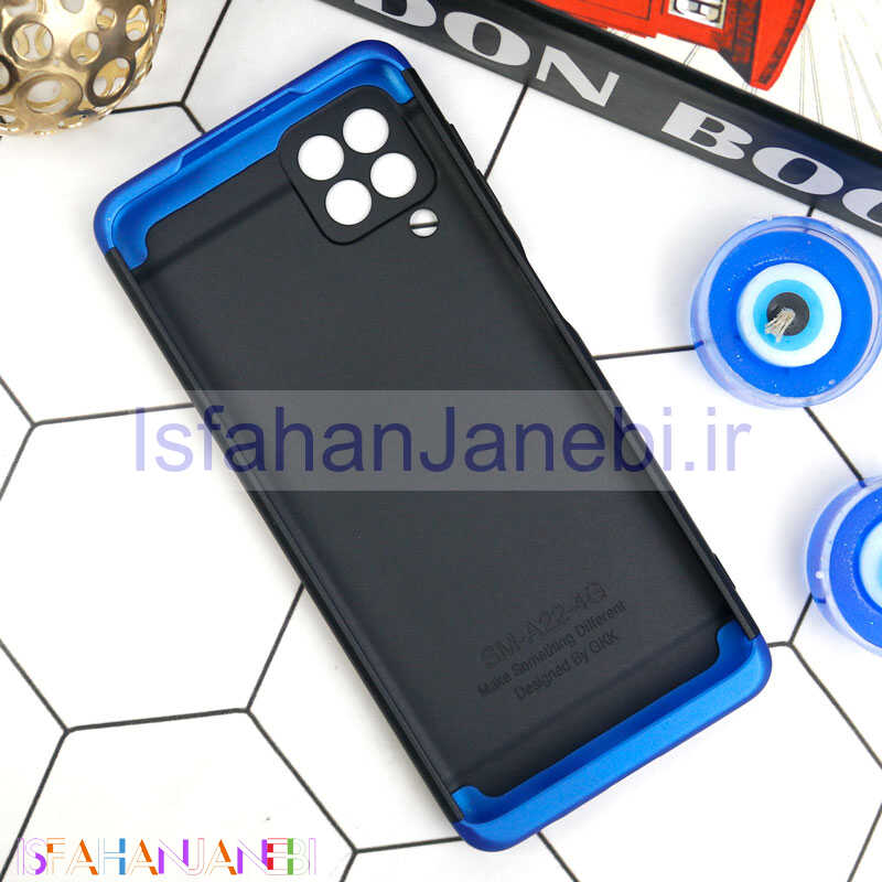 اصفهان جانبی-قاب اورجینال 360 درجه GKK Samsung Galaxy A22 4G