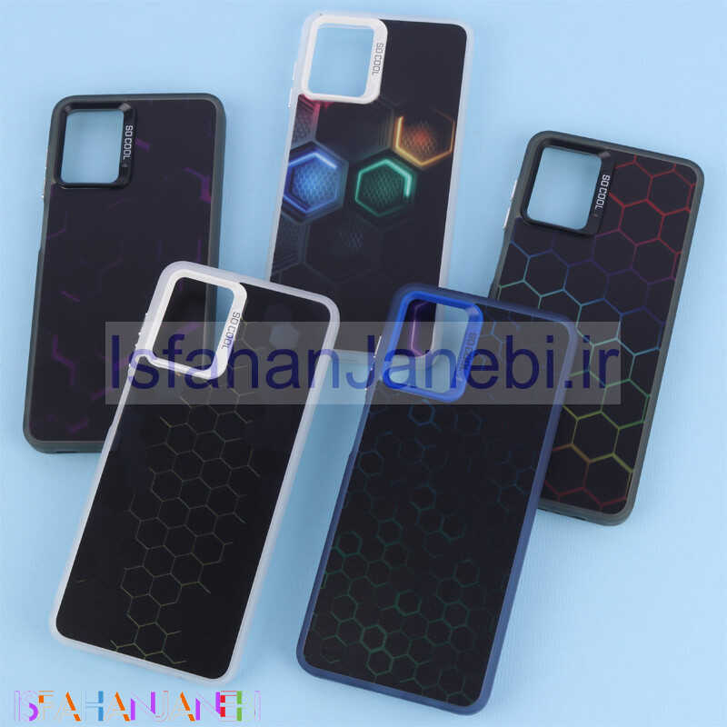 اصفهان جانبی-قاب PC So Cool طرح زنبوری سامسونگ Galaxy A12 / M12
