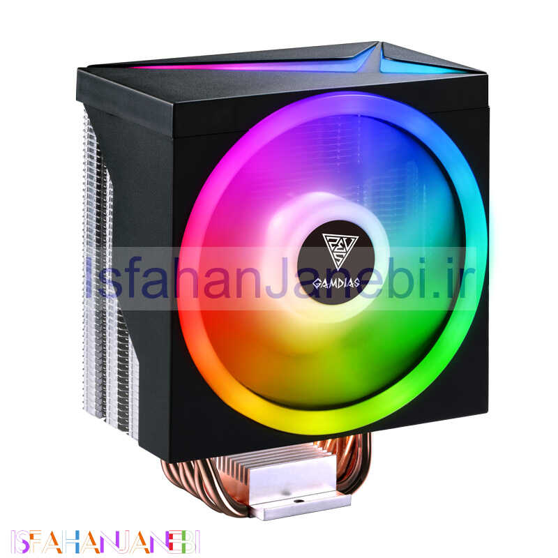 اصفهان جانبی-فن خنک کننده CPU گیم دیاس Gamdias Boreas M1-610 ARGB