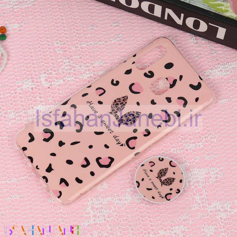 اصفهان جانبی-قاب سوپر IMD دور شفاف پاپ سوکت دار Samsung A20/A30 خرگوش