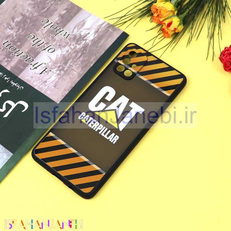 اصفهان جانبی-قاب PC مات محافظ لنزدار طرحدار CAT سامسونگ A71