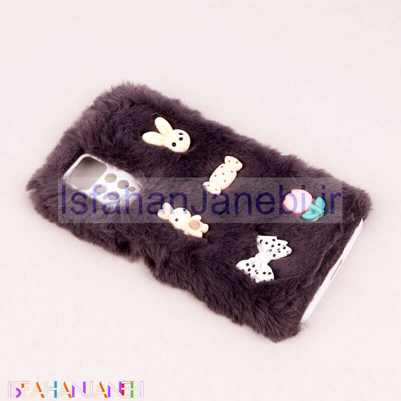 اصفهان جانبی-قاب فانتزی عروسکی پشمالو محافظ لنزدار Xiaomi Redmi Note 11 Pro