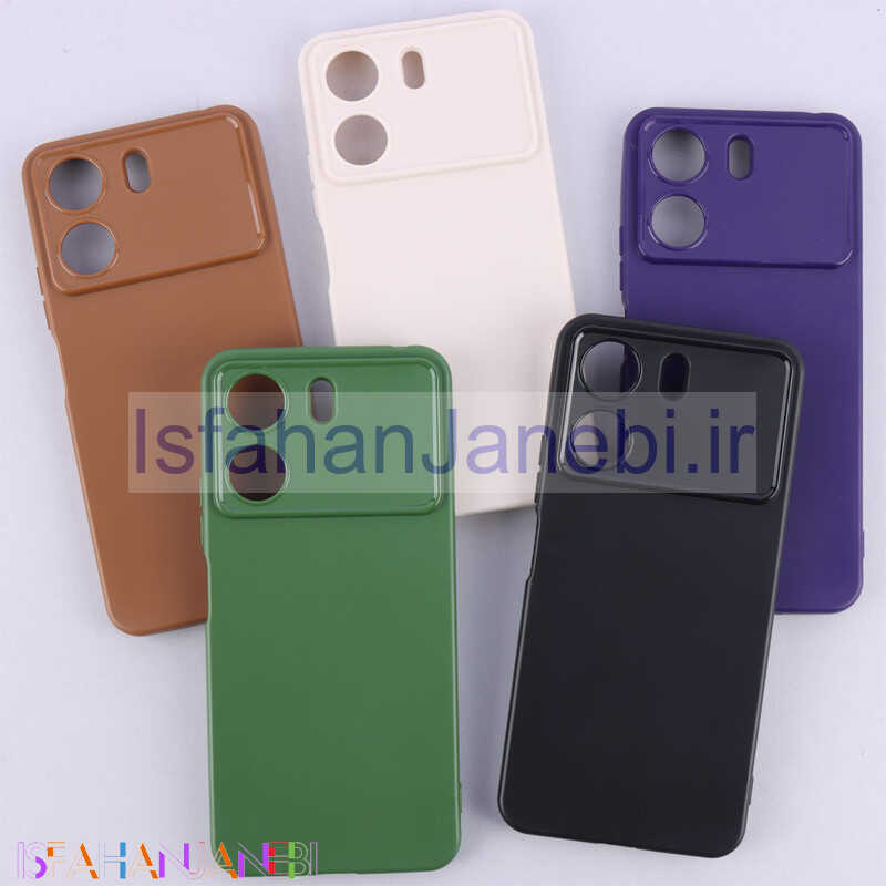 اصفهان جانبی-قاب ژله ای سیلیکونی Fashion Case محافظ لنزدار Xiaomi Redmi 13C / Poco C65