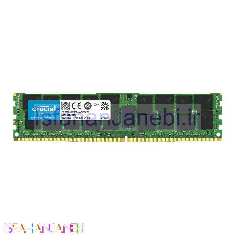 اصفهان جانبی-رم کامپیوتر Crucial U-DIMM DDR4 8GB 2666MHz CL19 Single