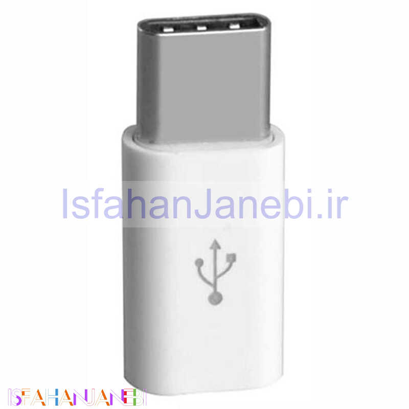 اصفهان جانبی-تبدیل MicroUSB To Type-C پک 10 عددی