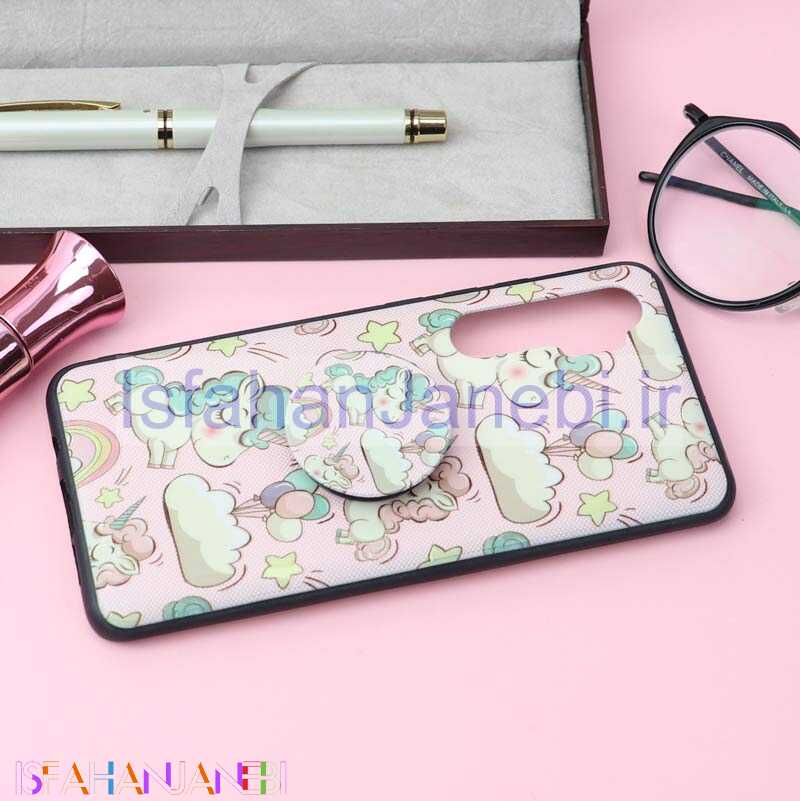 اصفهان جانبی-قاب فانتزی برجسته + پاپ سوکت کد8 شیائومی Mi Note 10 Lite