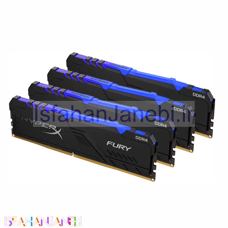 اصفهان جانبی-رم کامپیوتر HyperX FURY DDR4 32GB 3466MHz CL16 Quad