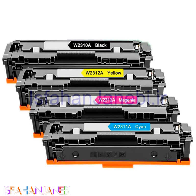 اصفهان جانبی-کارتریج لیزری رنگی HP LaserJet 215A بسته 4 عددی