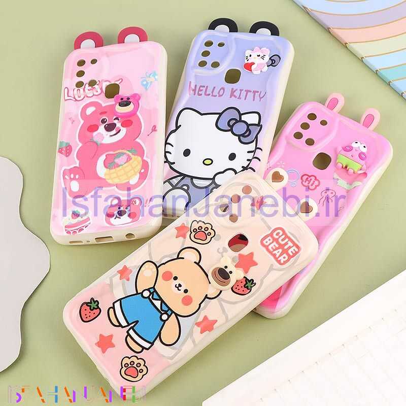 اصفهان جانبی-قاب ژله ای سامسونگ Galaxy A21s گوش دار محافظ لنزدار