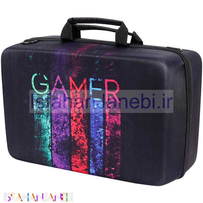اصفهان جانبی-کیف کنسول بازی PS5 Slim طرح Gamer