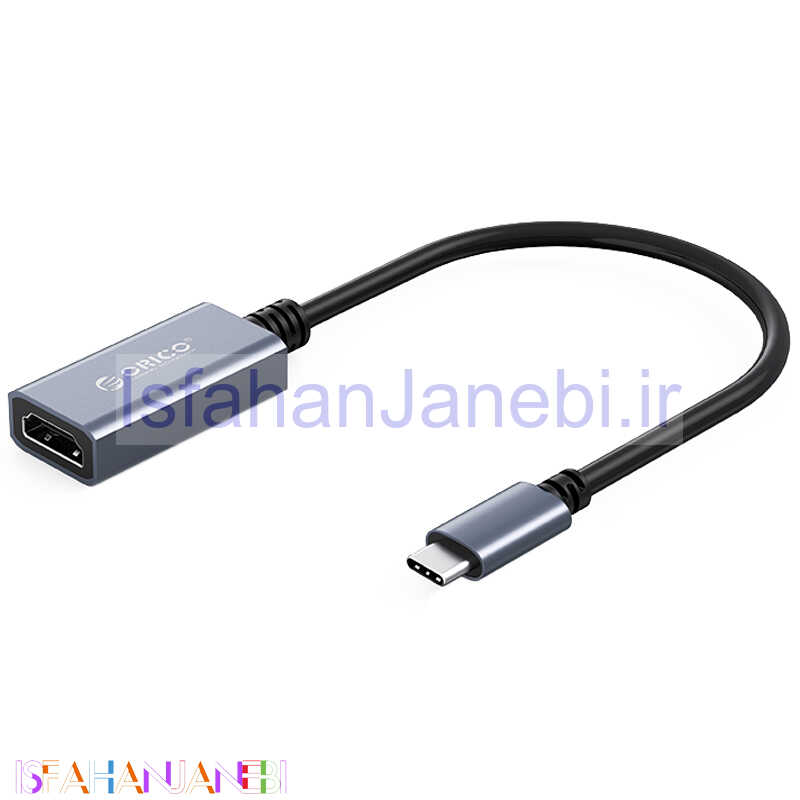 اصفهان جانبی-تبدیل اوریکو Orico CTH Type-C to HDMI