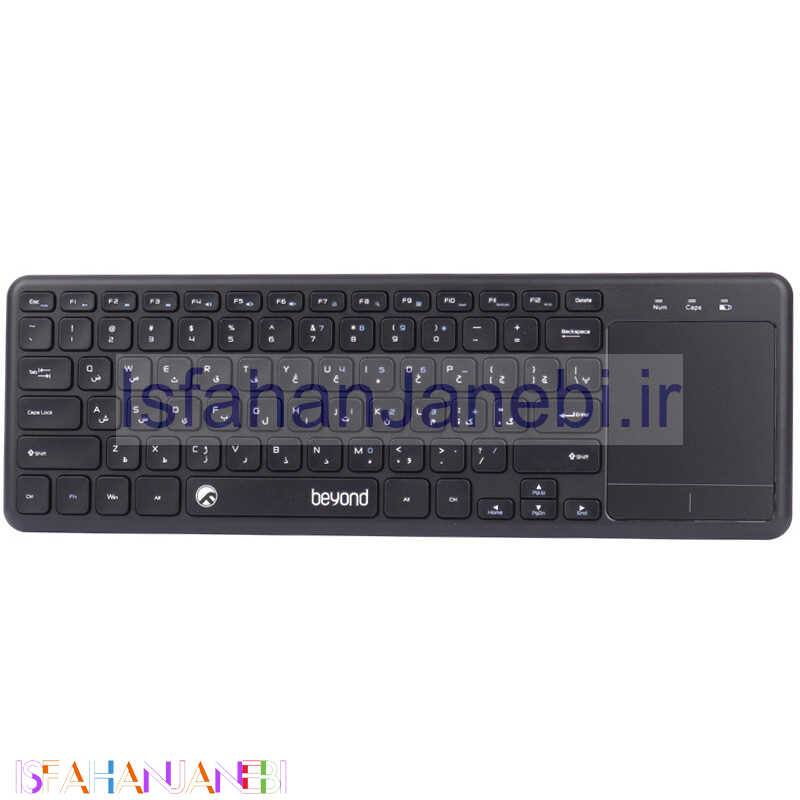 اصفهان جانبی-کیبورد و تاچ پد بی سیم بیاند BK-6801RF