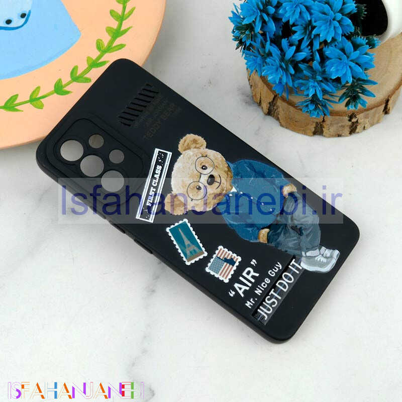 اصفهان جانبی-قاب سیلیکونی طرحدار محافظ لنزدار Samsung Galaxy A53 5G