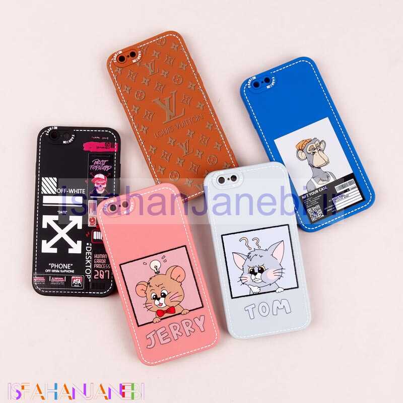 اصفهان جانبی-قاب محافظ لنزدار طرح دوخت iPhone 6 / 6s