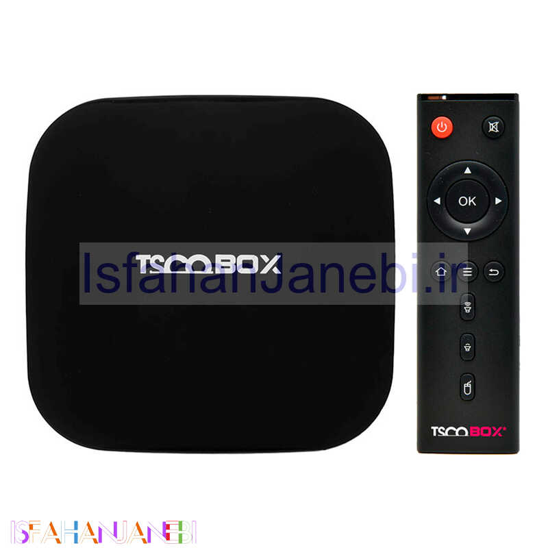 اصفهان جانبی-اندروید باکس TSCO TAB 100 Plus 6K + ریموت کنترل