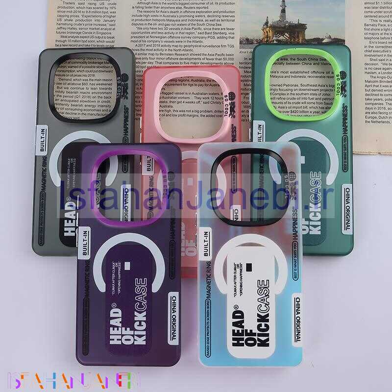 اصفهان جانبی-قاب So Cool شیائومی Redmi Note 14 Pro 4G طرح مگ سیف Kick Cace