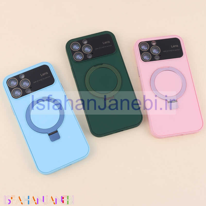 اصفهان جانبی-قاب PC Lens Aperture محافظ لنزدار استندشو آیفون iPhone 13 Pro Max