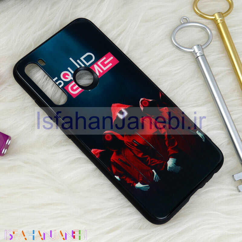 اصفهان جانبی-قاب پشت گلسی طرحدار اسکویید گیم Xiaomi Redmi Note 8